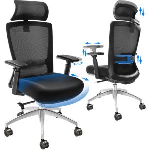 Chaise de Bureau Ergonomique – Confort et Soutien pour de Longues Heures !